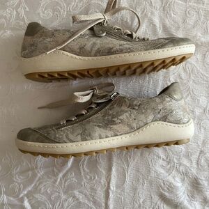 Remonte Liv 02 Metallic zip/lace casual sneakers ss 39